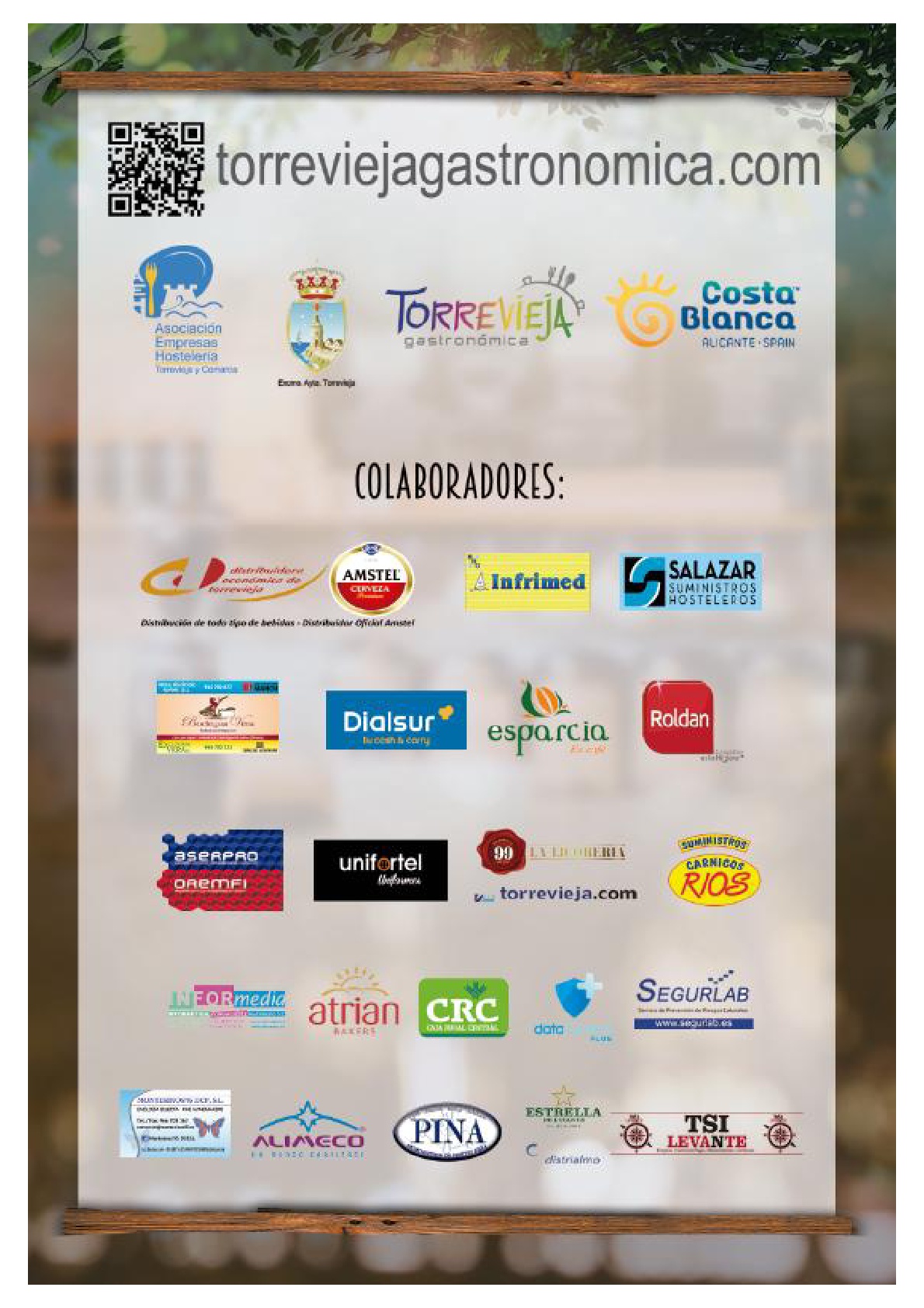 Colaboradores La Cazuelica y el Vino Torrevieja 2019