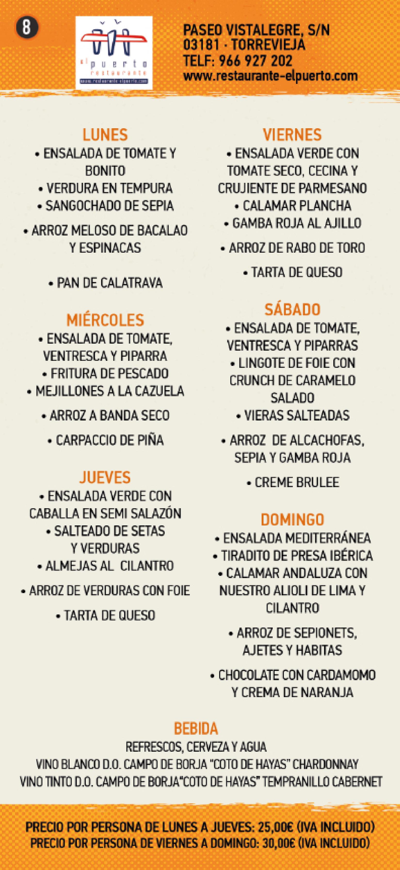 Arroces de Torrevieja 2019